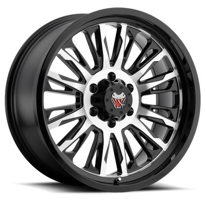 Mamba M21 Wheel Gloss Black w/ Machined Face 18x9 0 8x165.1