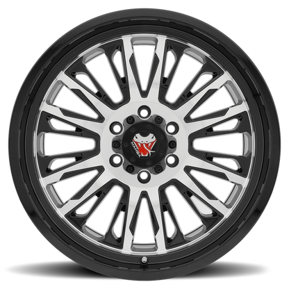 Mamba M21 Wheel Gloss Black w/ Machined Face 20x9 0 5x150
