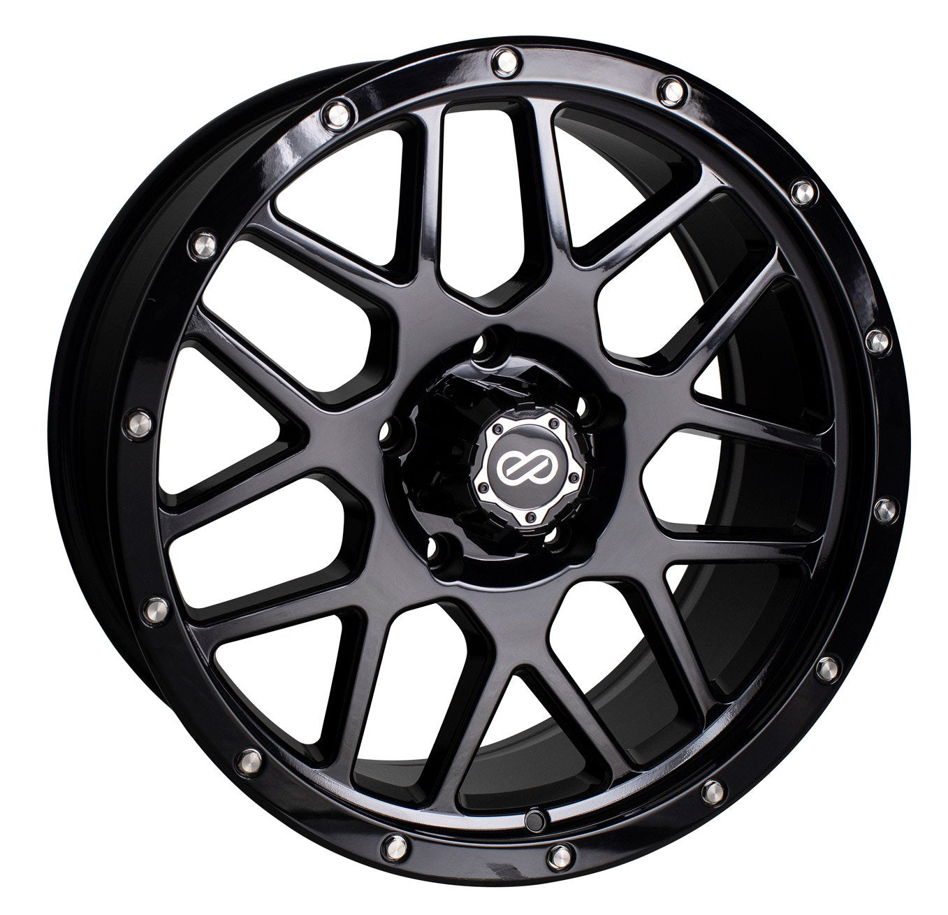 Enkei Matrix Wheel Gloss Black 20x9 +25 5x150 526-290-5825BK