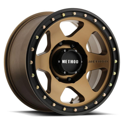 Method Race Wheels MR310 Con6 Wheel Method Bronze / Black Street Loc 17x8.5 0 5x5