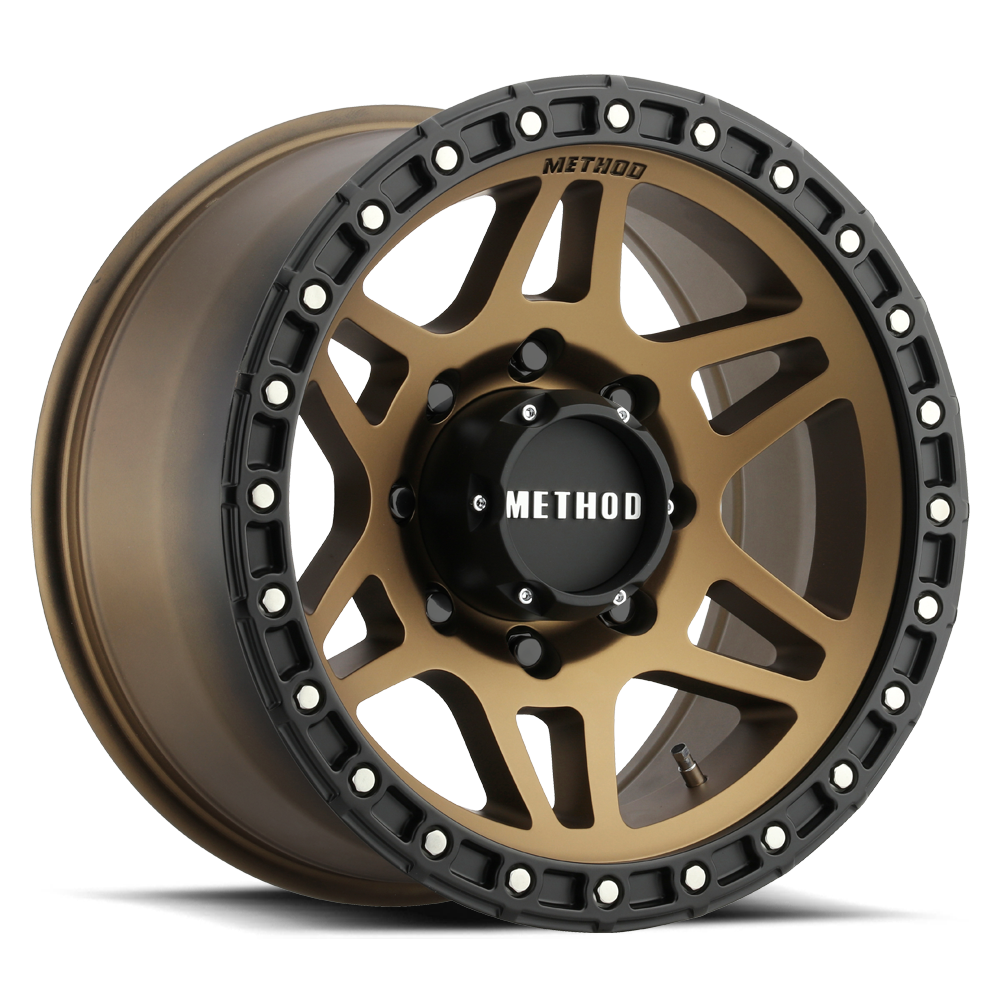 Method Race Wheels MR312 Wheel Method Bronze / Black Street Loc 18x9 +18 8x170