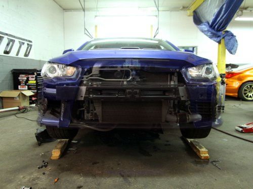 Mishimoto Dual Oil Cooler Kit - Lancer Evolution X 08+