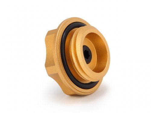 Mishimoto Limited Edition Gold Oil Filler Cap - Subaru