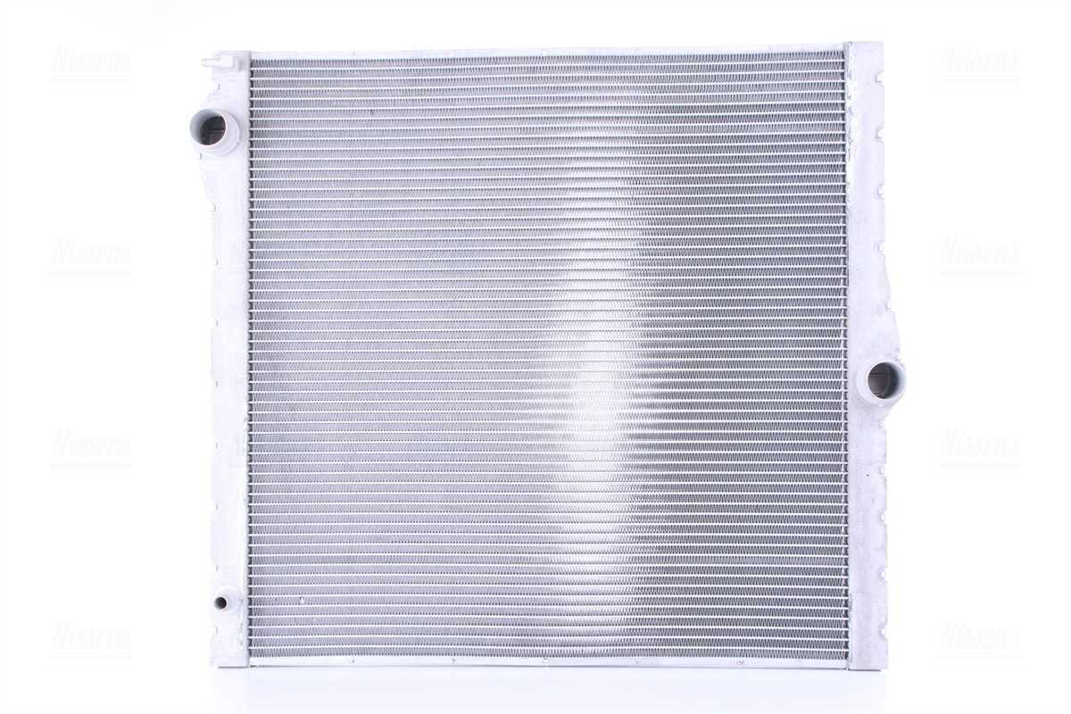 Nissens Radiator  top view frsport 60825