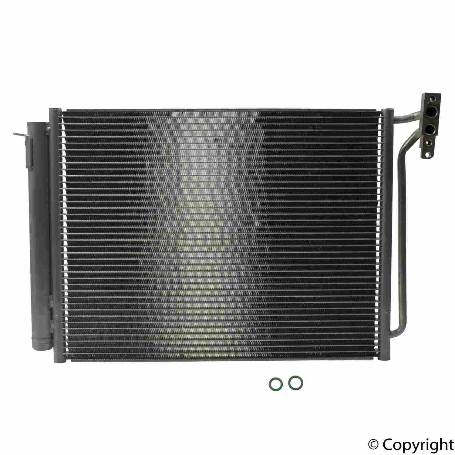 Nissens A/C Condenser  top view frsport 94605