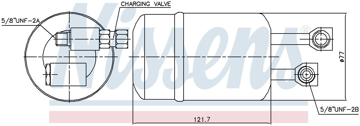 nissens a/c receiver drier  frsport 95134