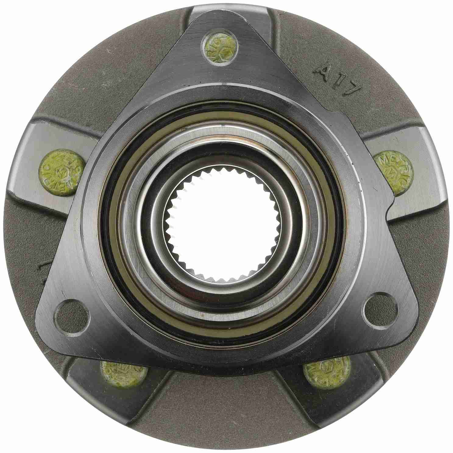 NSK Wheel Bearing and Hub Assembly  top view frsport 68BWKH02