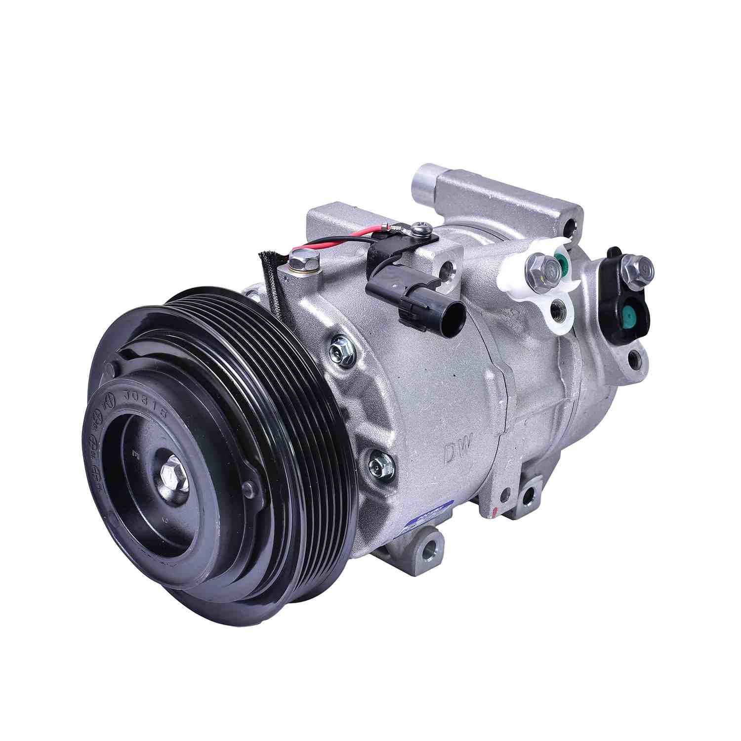 Mando A/C Compressor  top view frsport 10A1073