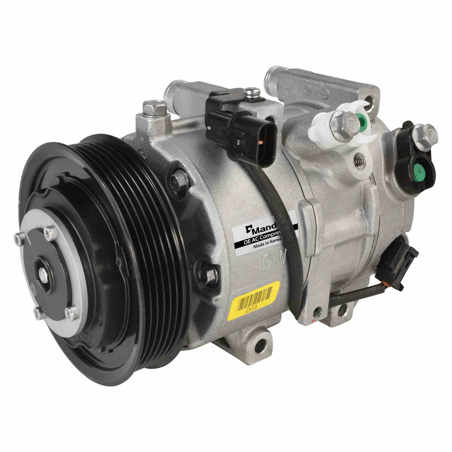 Mando A/C Compressor  top view frsport 10A1400