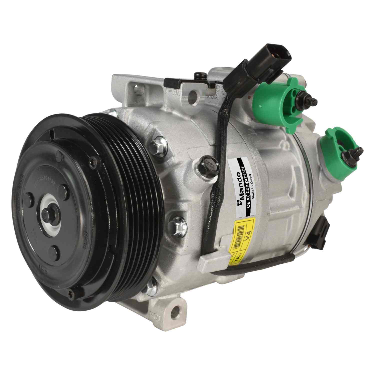 Mando A/C Compressor  top view frsport 10A1412