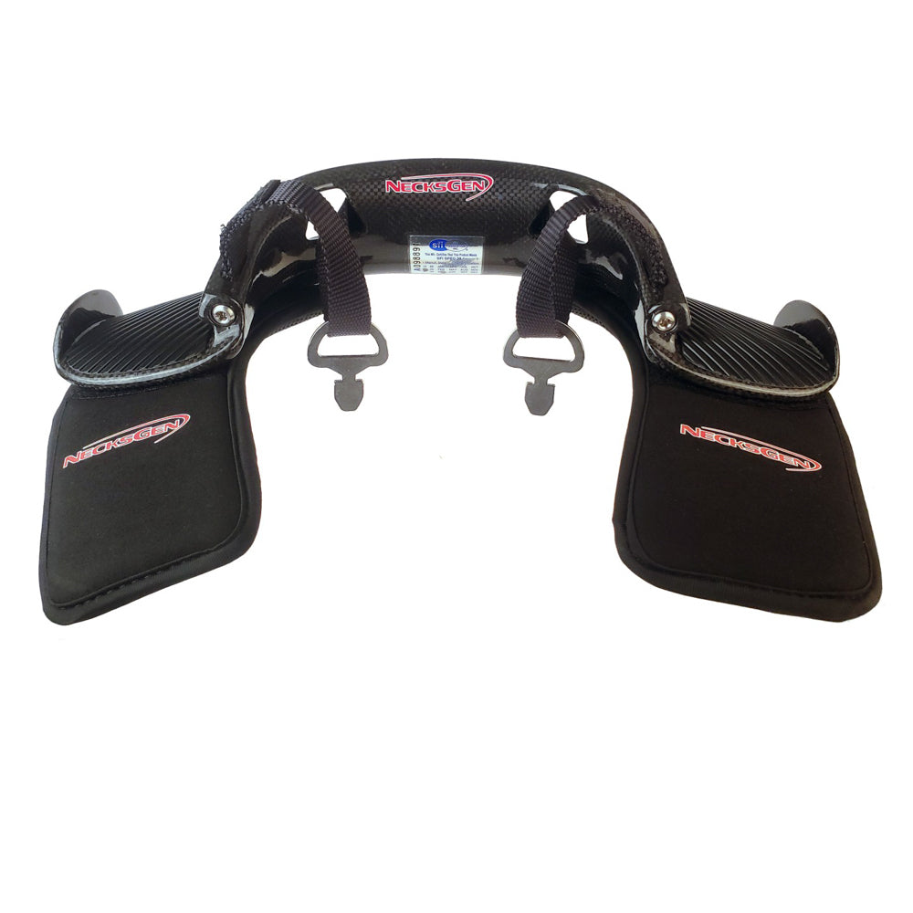 Necksgen Head and Neck Restraint REV2 Carbon Large 3in NEXNG902