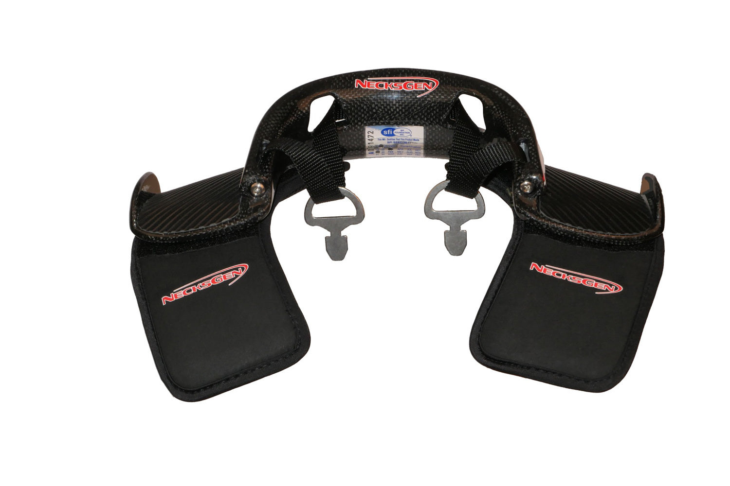 Necksgen Head and Neck Restraint REV2 Carbon Medium 3in NEXNG903