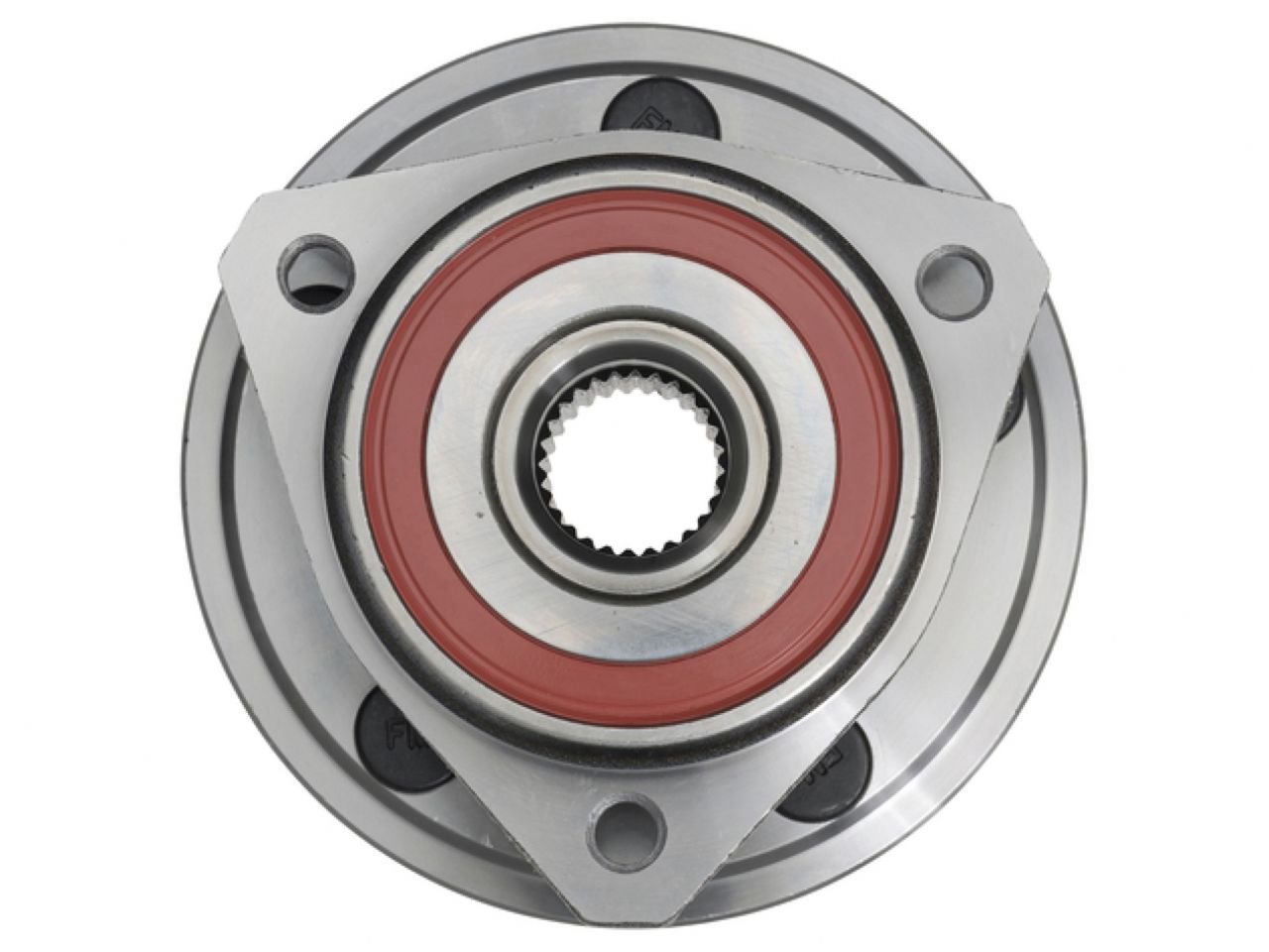 Moog Hub Assembly:Wheel Hub and Bearing Assembly, Front, Jeep