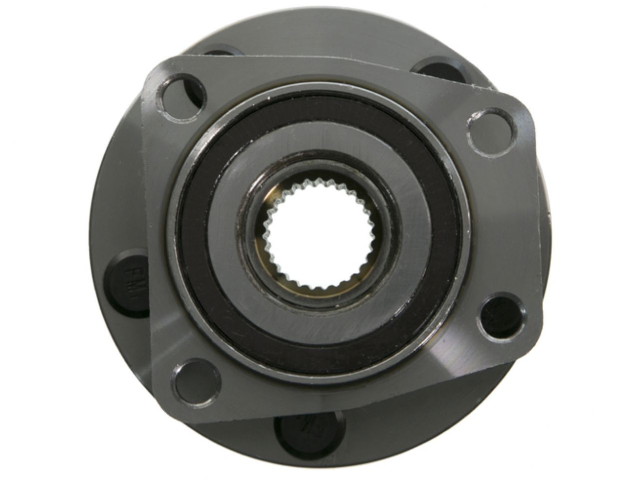 Moog Hub Assembly:Wheel Hub and Bearing Assembly,Front,Subaru