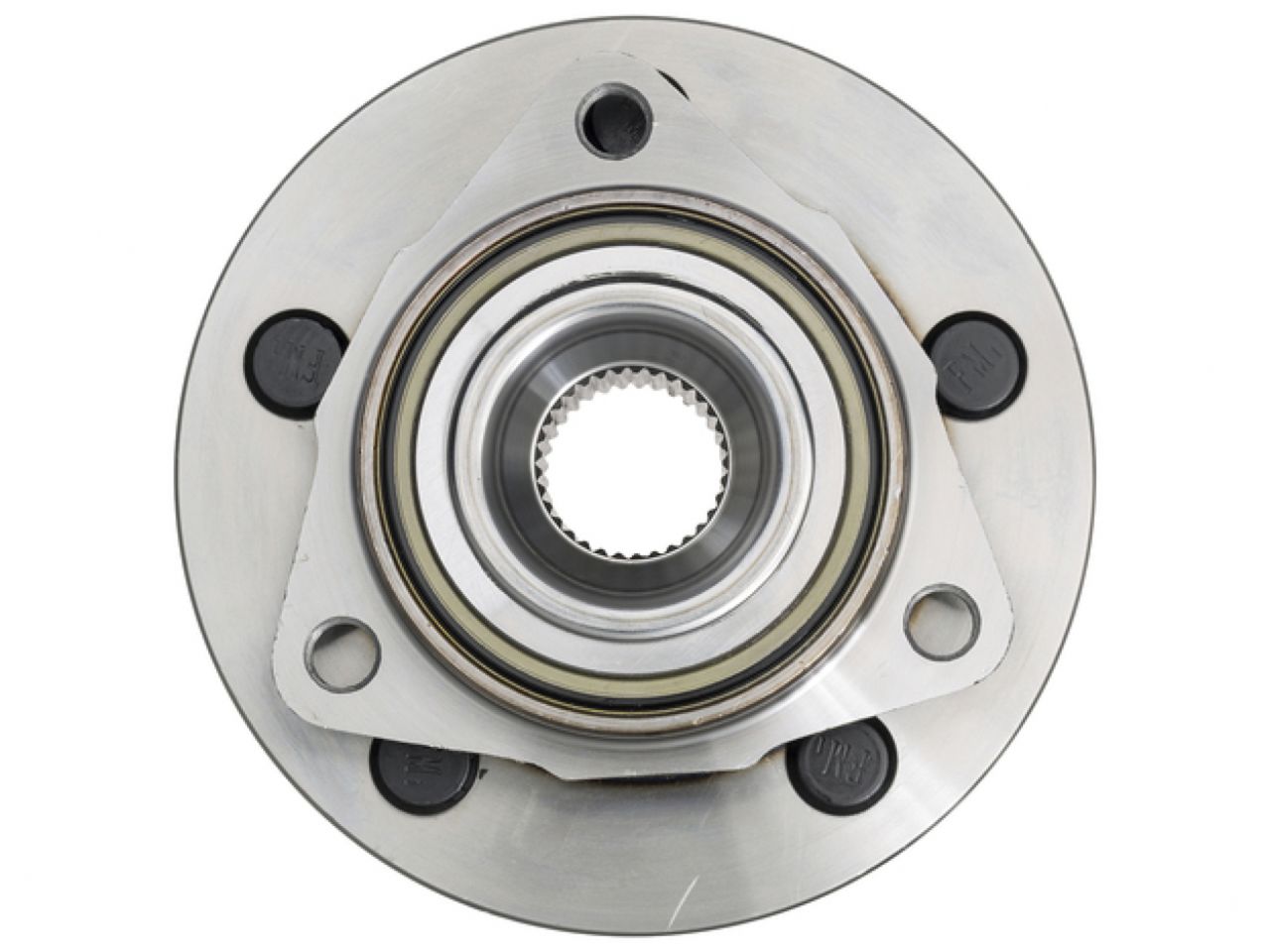 Moog Hub Assembly:Wheel Hub and Bearing Assembly,Front,Dodge,Mitsubishi