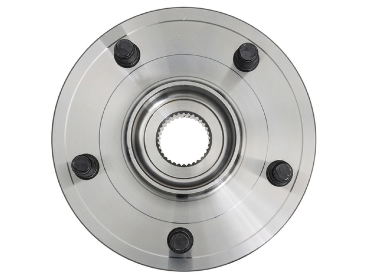 Moog Hub Assembly:Wheel Hub and Bearing Assembly,Front,Dodge,Mitsubishi