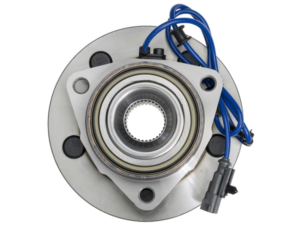 Moog Hub Assembly:Wheel Hub and Bearing Assembly,Front,Chrysler,Dodge