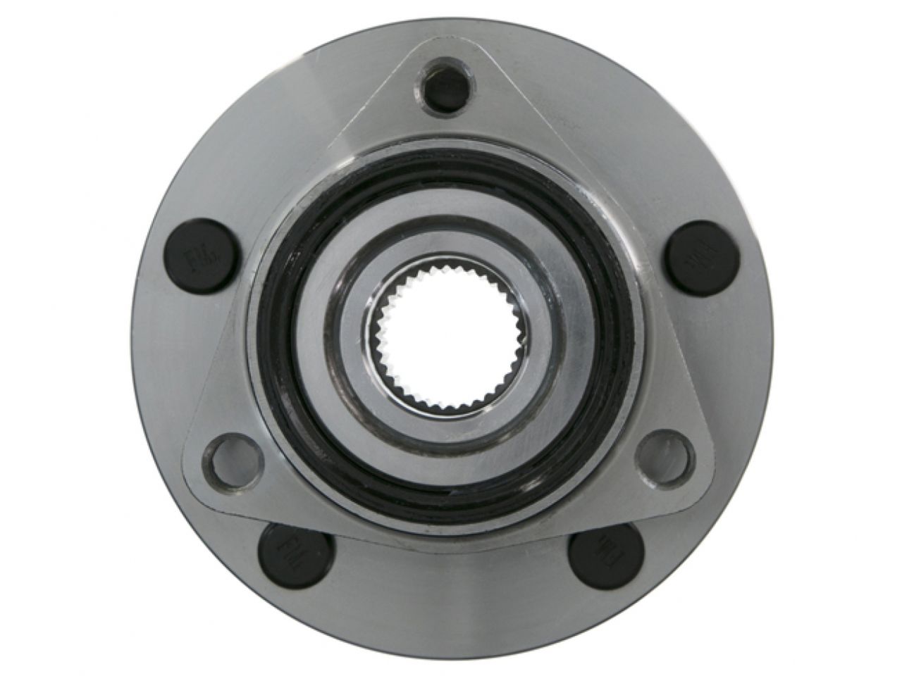 Moog Hub Assembly:Wheel Hub and Bearing Assembly,Front,Dodge