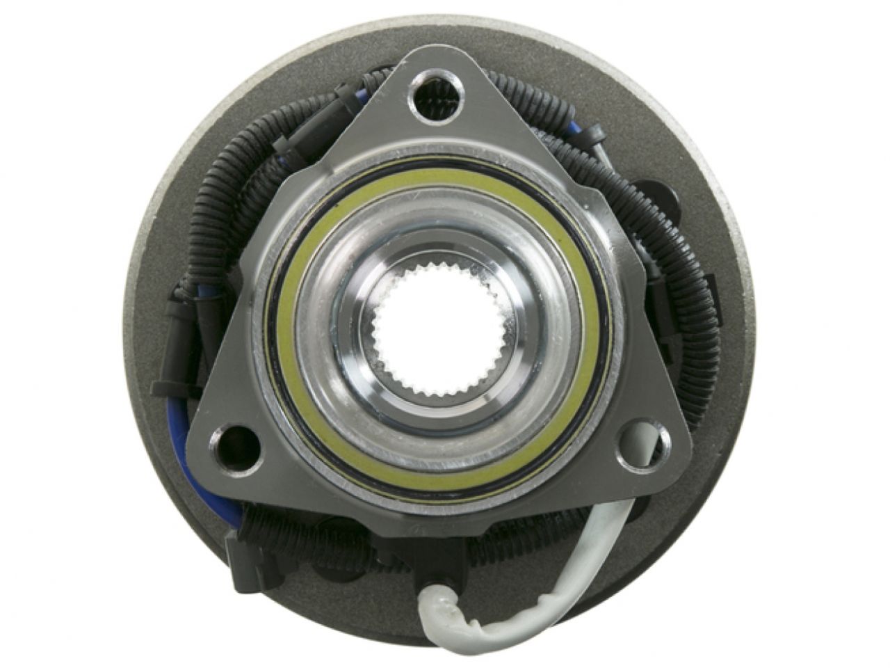 Moog Hub Assembly:Wheel Hub and Bearing Assembly,Front,Ford