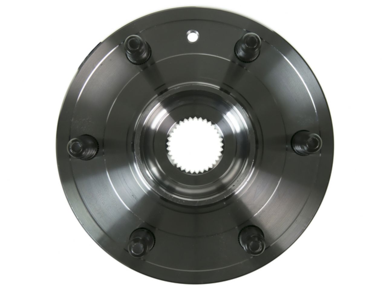 Moog Hub Assembly:Wheel Hub and Bearing Assembly,Front,Cadillac,Chevy