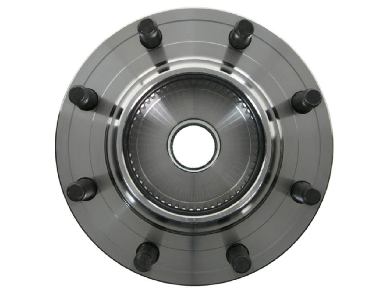 Moog Hub Assembly:Wheel Hub and Bearing Assembly, Front, Ford