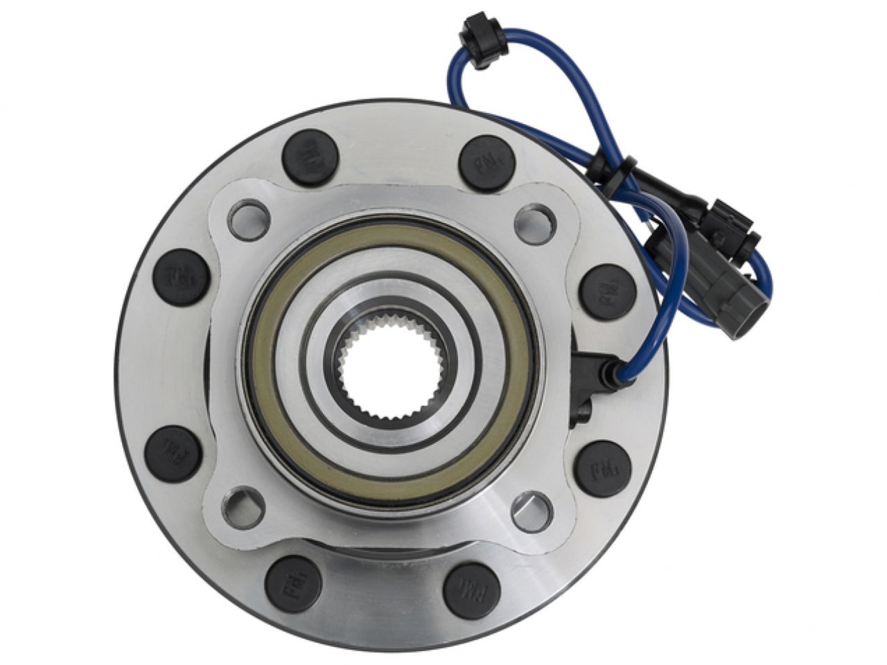 Moog Hub Assembly:Wheel Hub and Bearing Assembly, Front, Chevy,Hummer