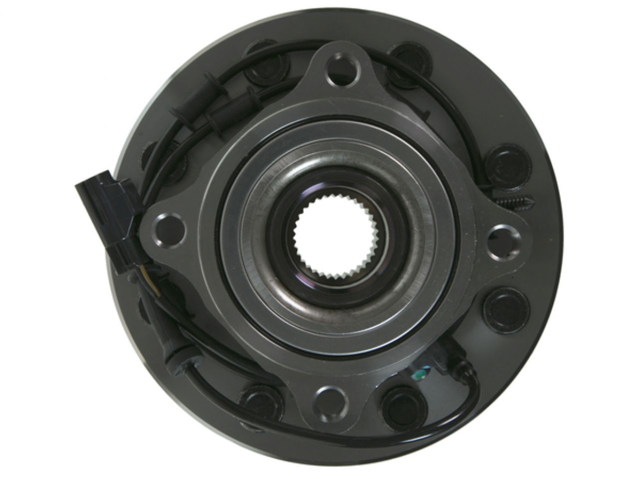 Moog Hub Assembly:Wheel Hub and Bearing Assembly, Front, Dodge