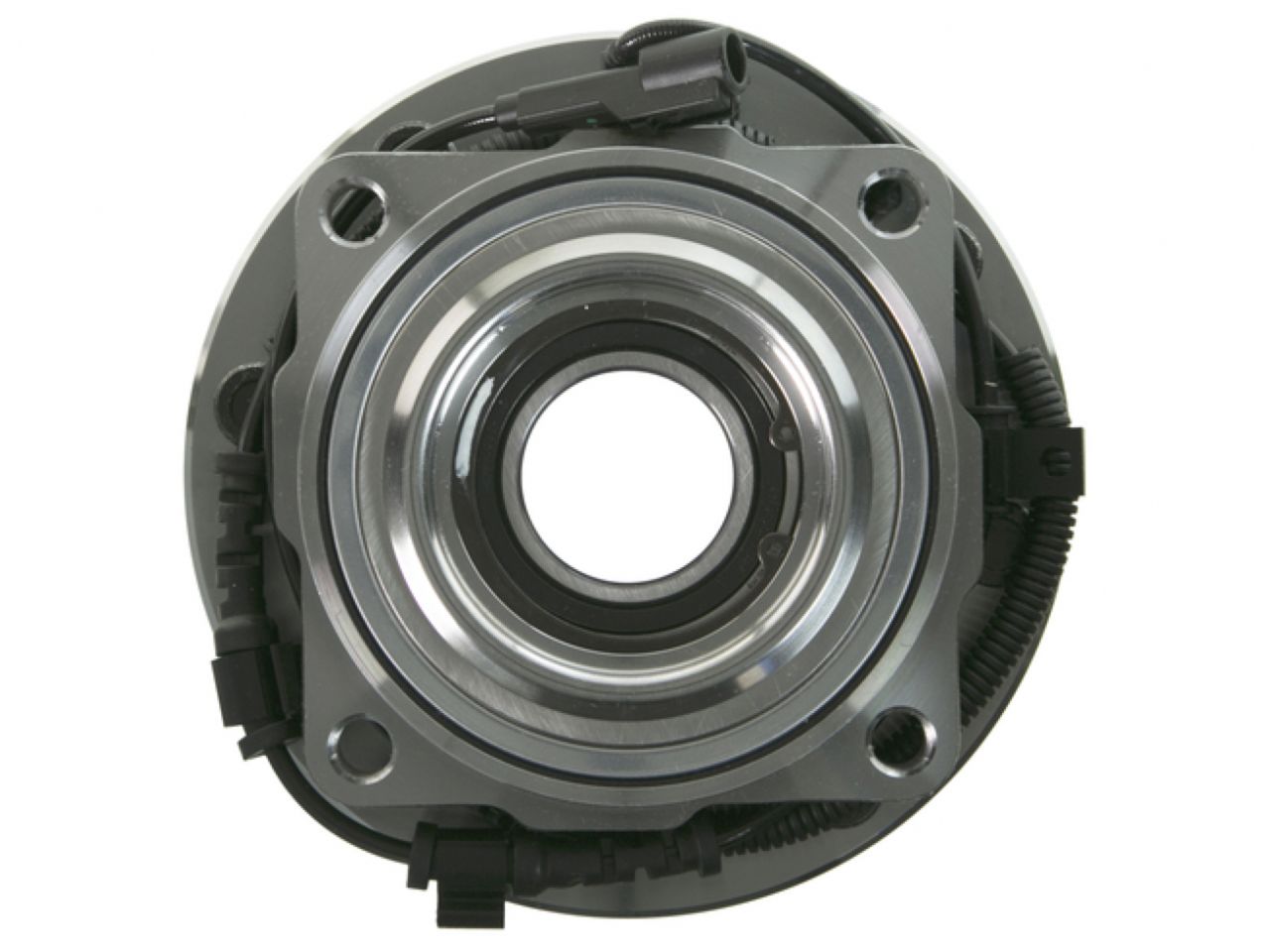 Moog Hub Assembly:Wheel Hub and Bearing Assembly,Front,Ford