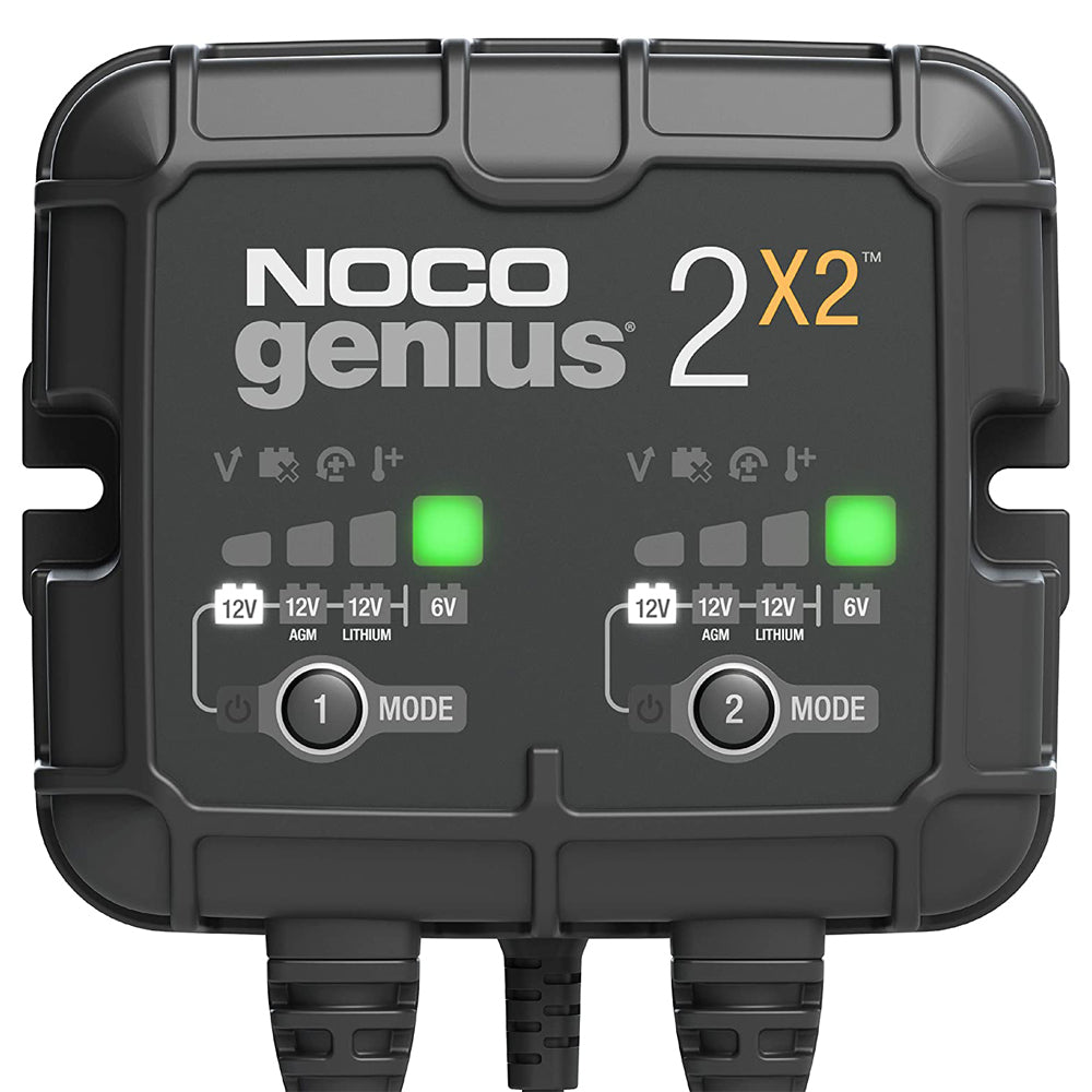NOCO Batter Charger 2-Bank 4 Amp NOCGENIUS2X2