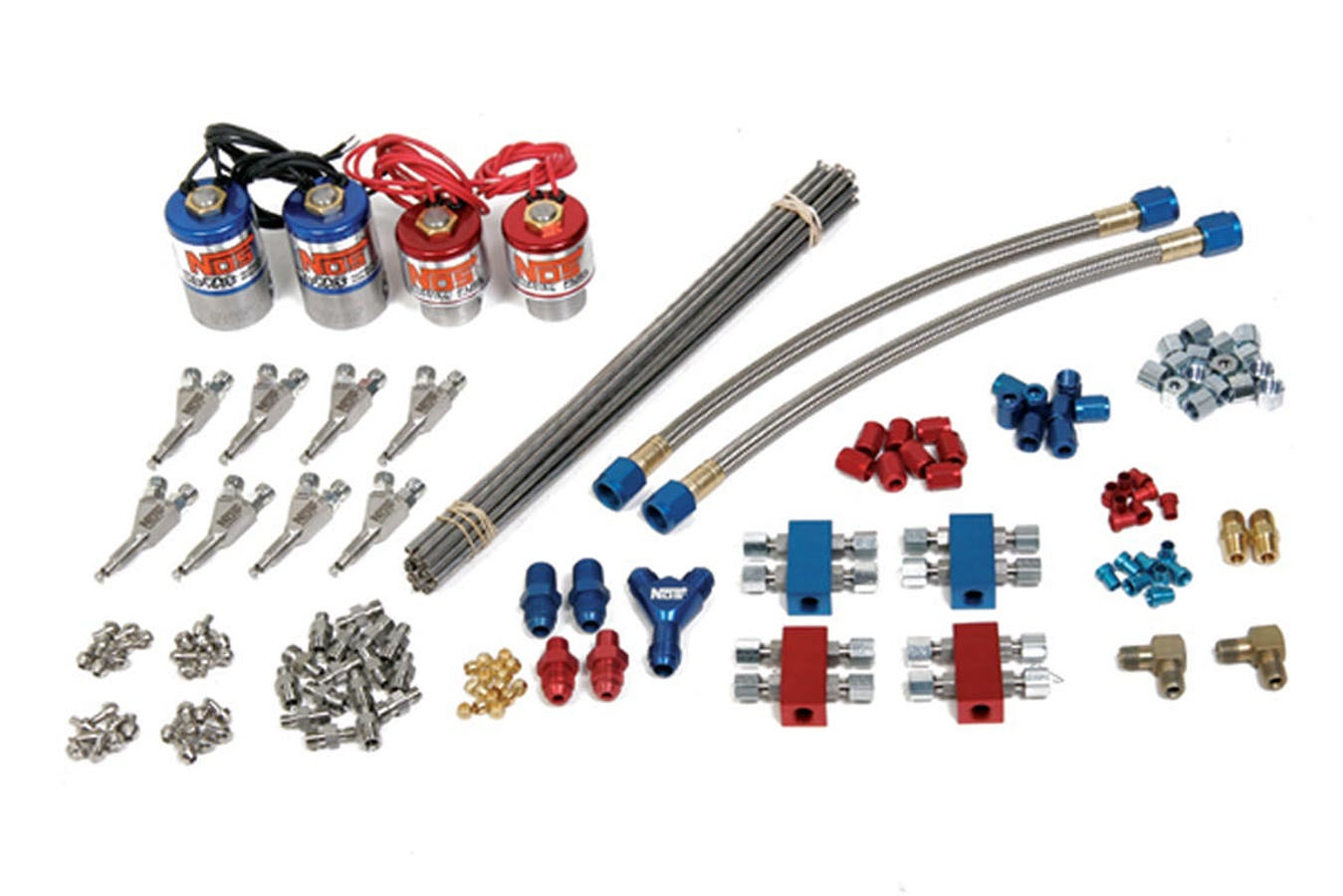 Nitrous Oxide Systems Pro Shot Fogger Nitrous Kit w/Super A Nozzles NOS02464