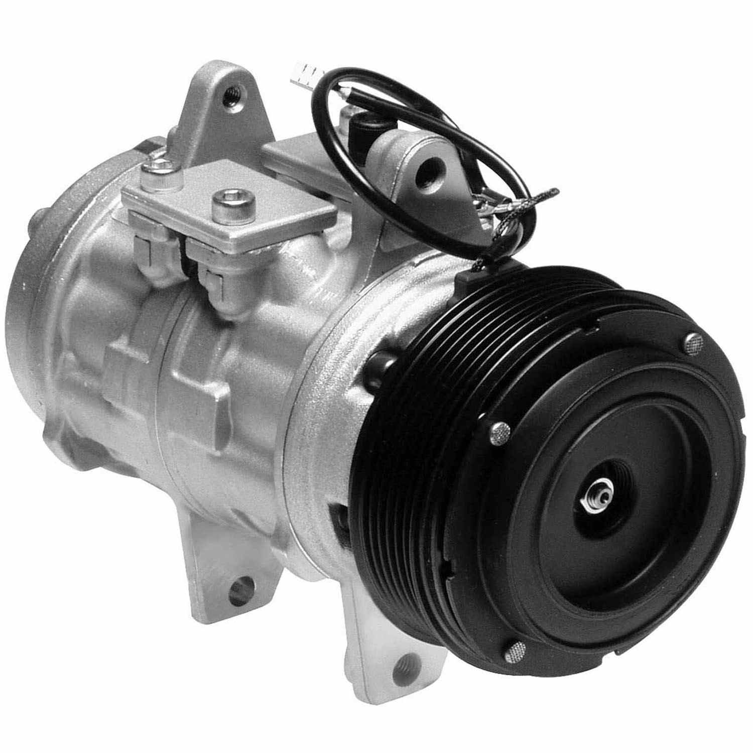 DENSO Auto Parts Reman A/C Compressor  top view frsport 471-0128