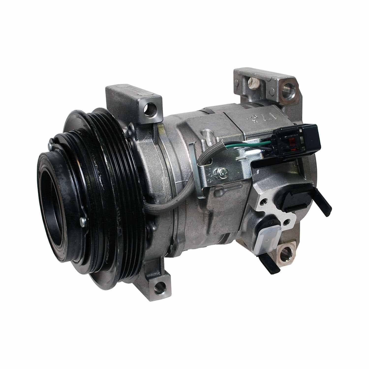 DENSO Auto Parts New A/C Compressor  top view frsport 471-0709