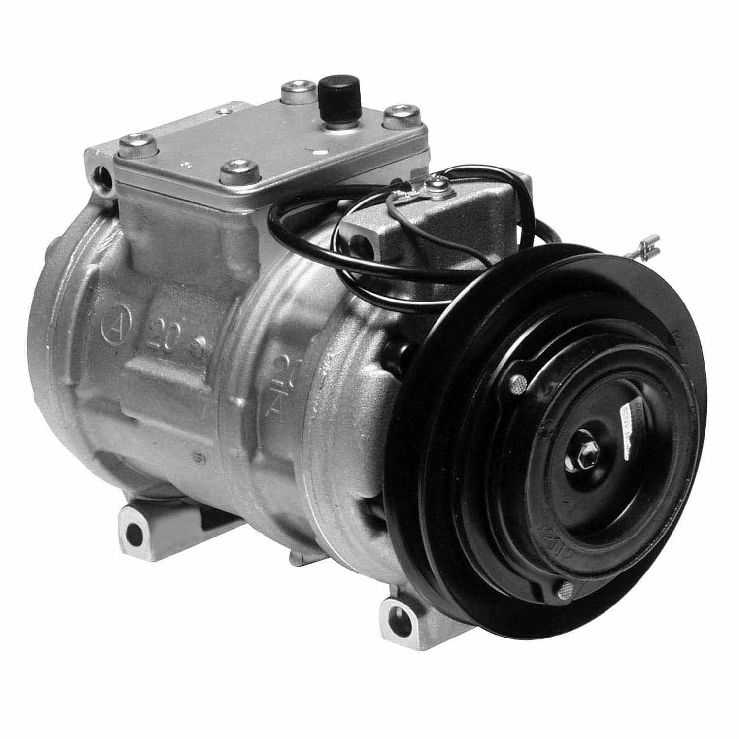 DENSO Auto Parts New A/C Compressor  top view frsport 471-1123