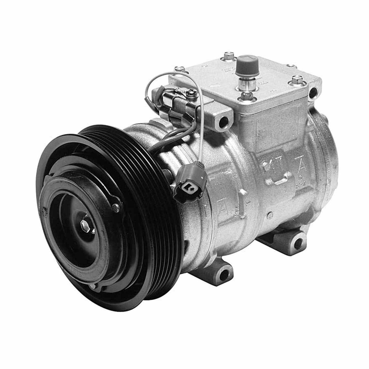 DENSO Auto Parts New A/C Compressor  top view frsport 471-1200