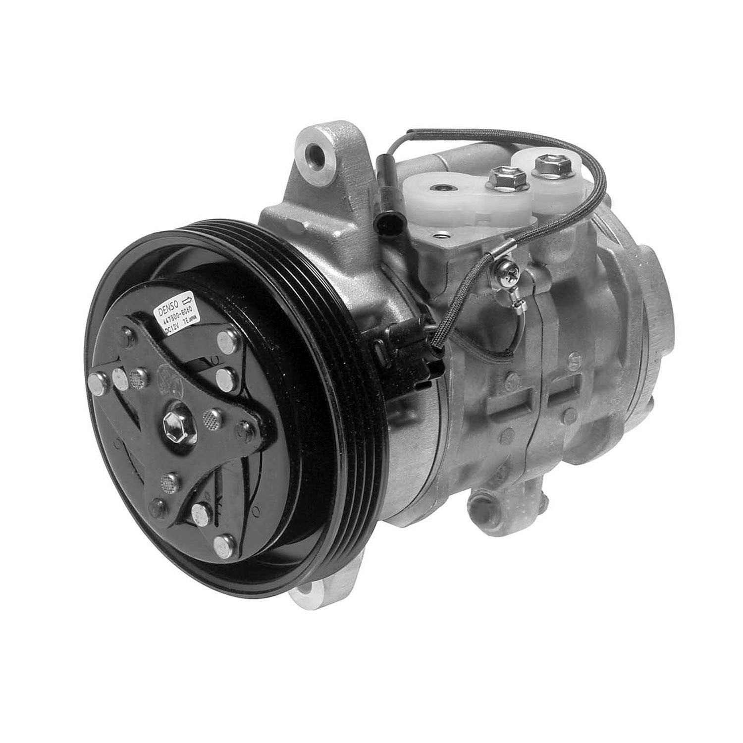 DENSO Auto Parts New A/C Compressor  top view frsport 471-1347