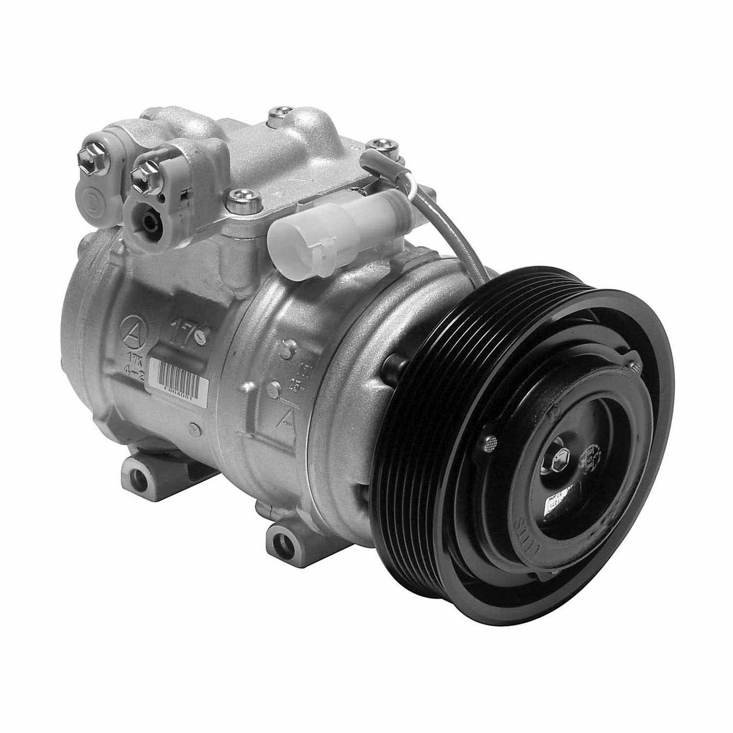 DENSO Auto Parts New A/C Compressor  top view frsport 471-1348