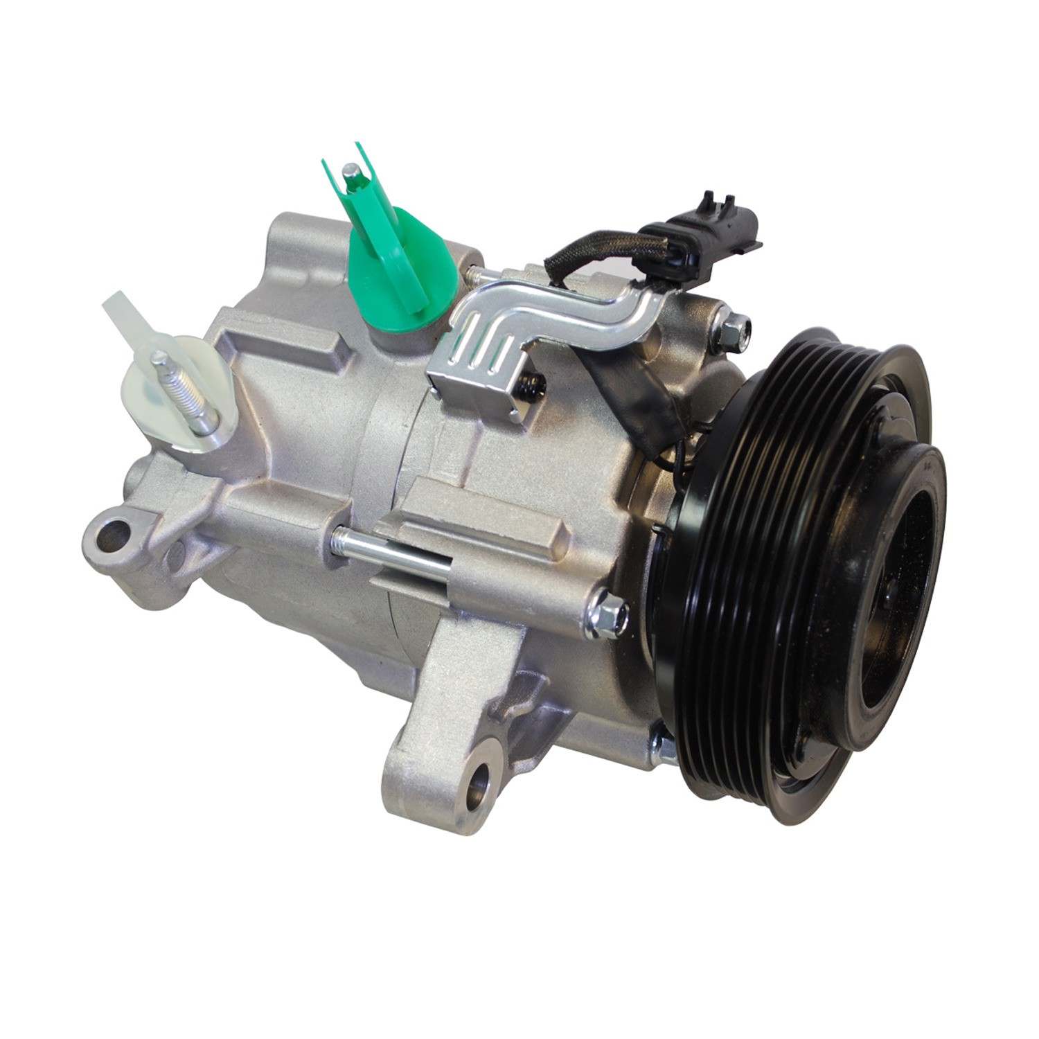 DENSO Auto Parts New A/C Compressor  top view frsport 471-6048