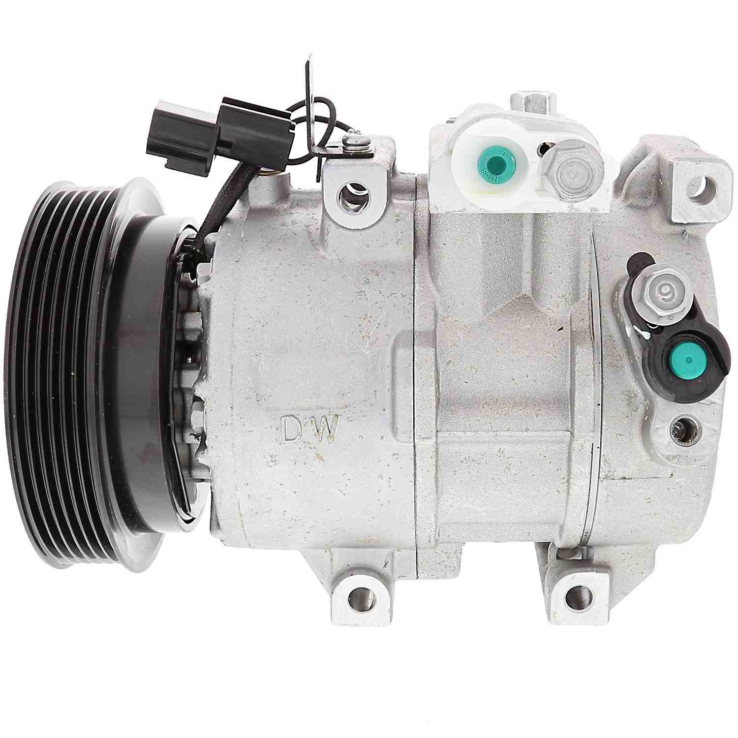 DENSO Auto Parts New A/C Compressor  top view frsport 471-6063