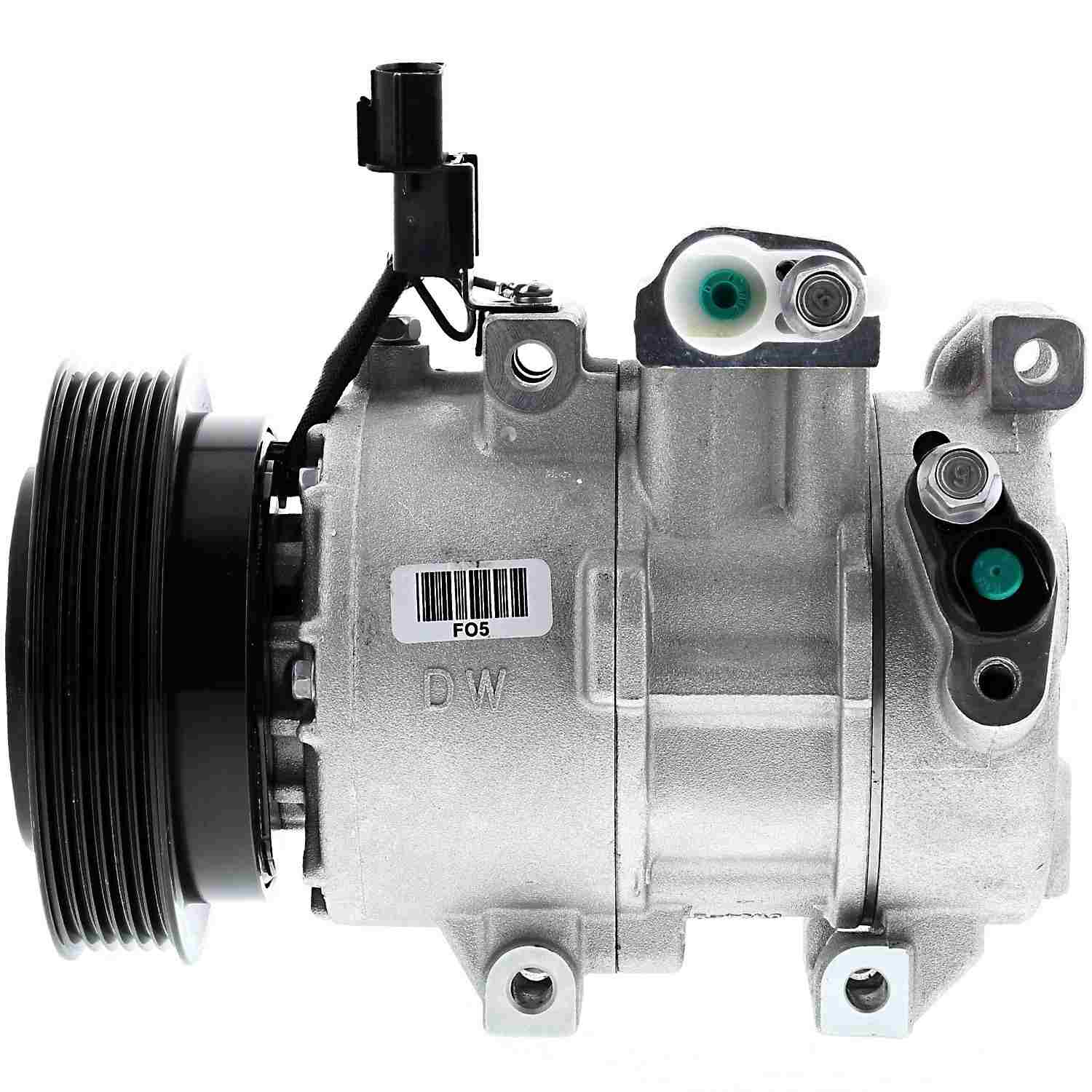 DENSO Auto Parts New A/C Compressor  top view frsport 471-6084