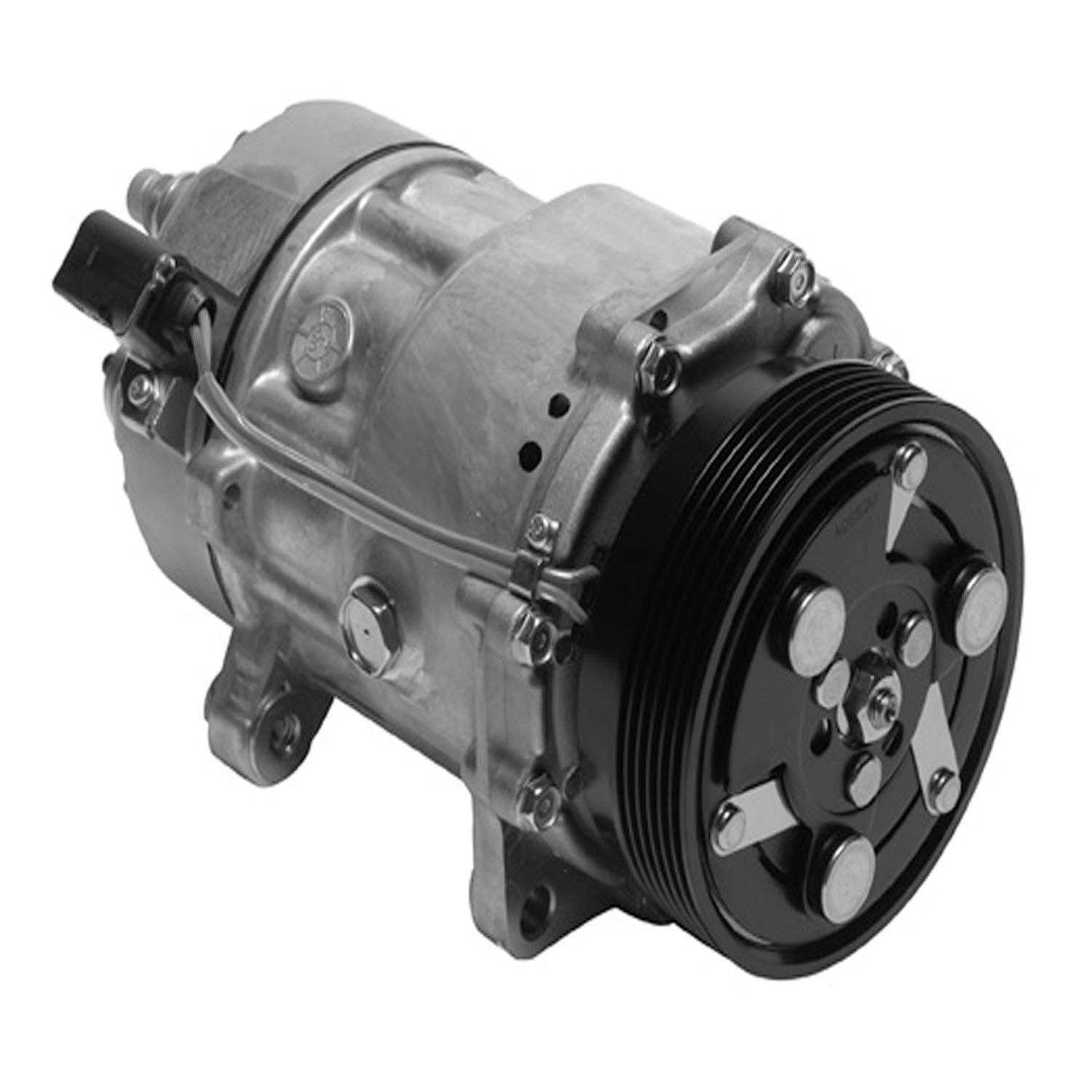 DENSO Auto Parts New A/C Compressor  top view frsport 471-7003