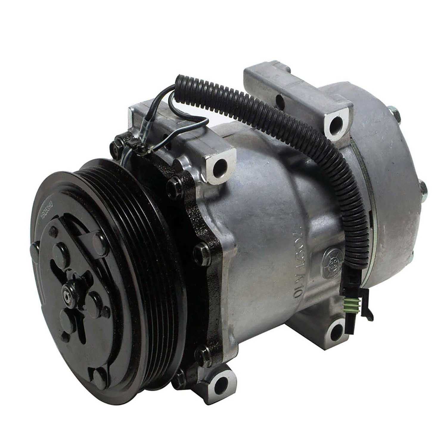 DENSO Auto Parts New A/C Compressor  top view frsport 471-7005