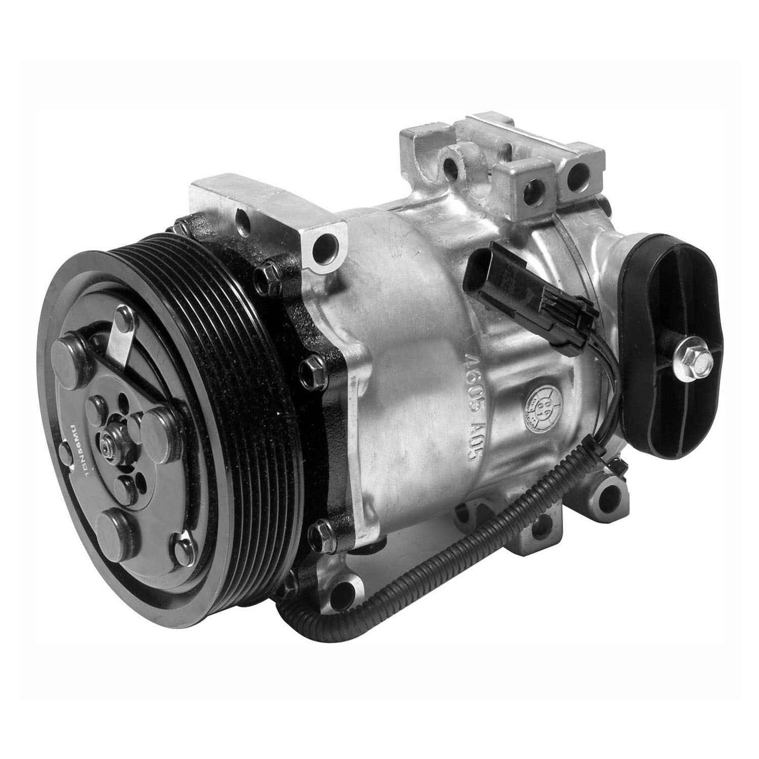 DENSO Auto Parts New A/C Compressor  top view frsport 471-7010