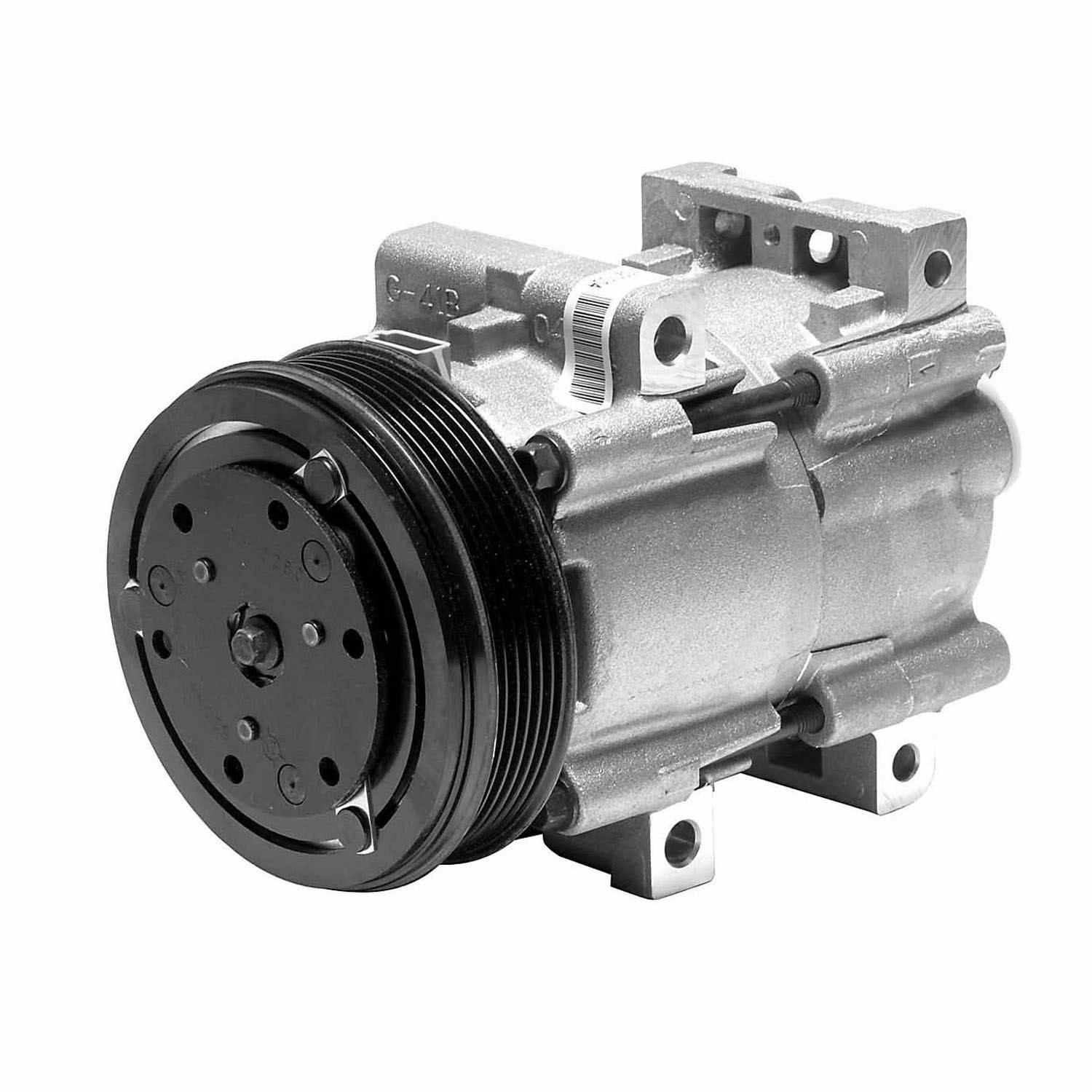 DENSO Auto Parts New A/C Compressor  top view frsport 471-8100