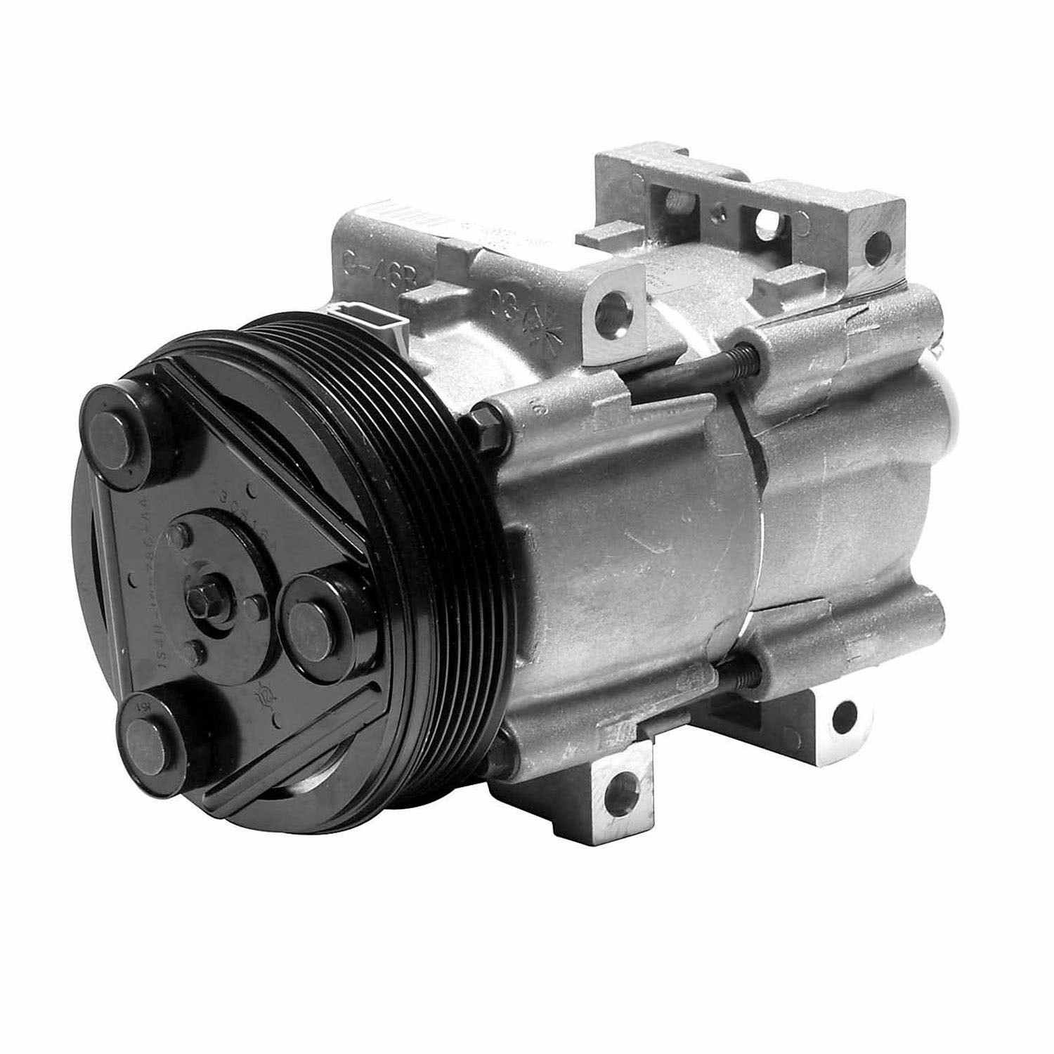 DENSO Auto Parts New A/C Compressor  top view frsport 471-8112