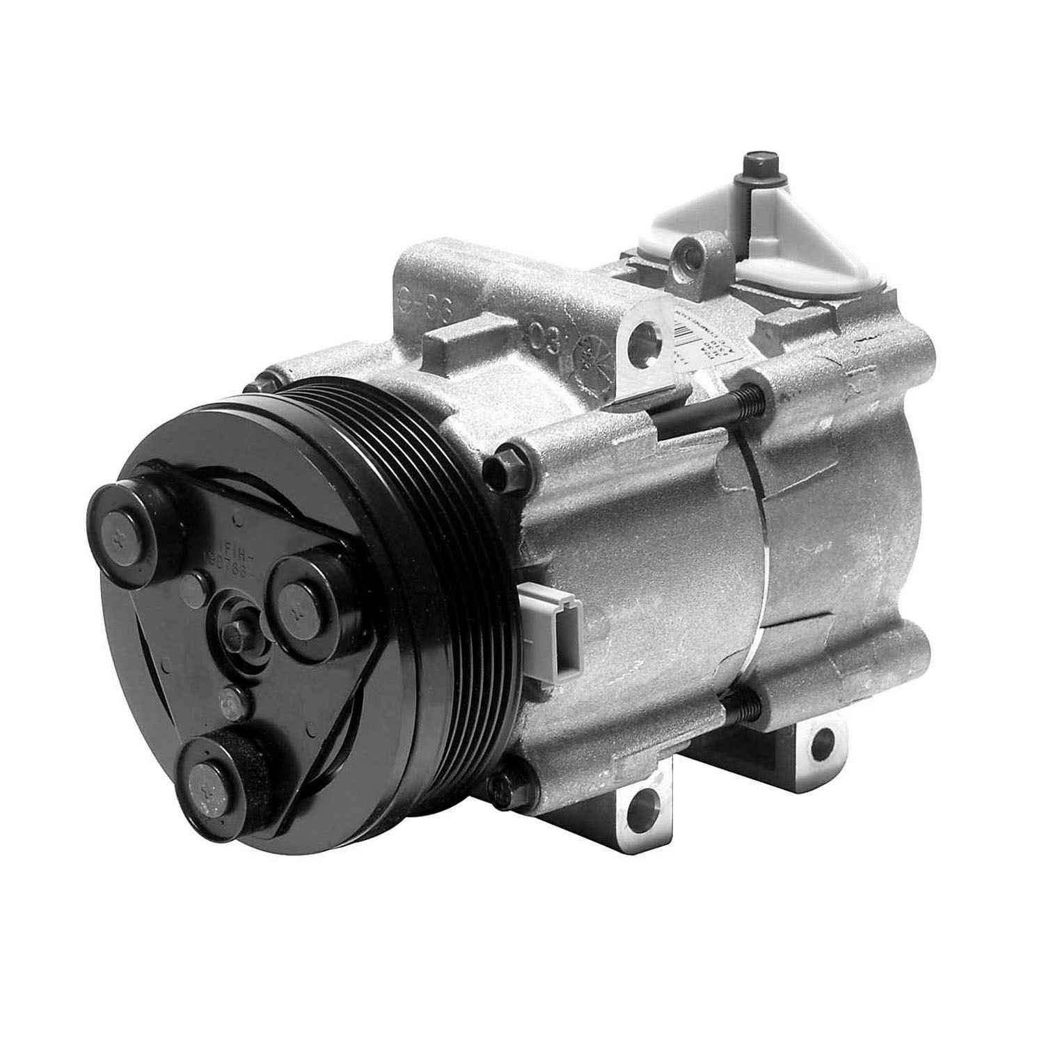 DENSO Auto Parts New A/C Compressor  top view frsport 471-8117