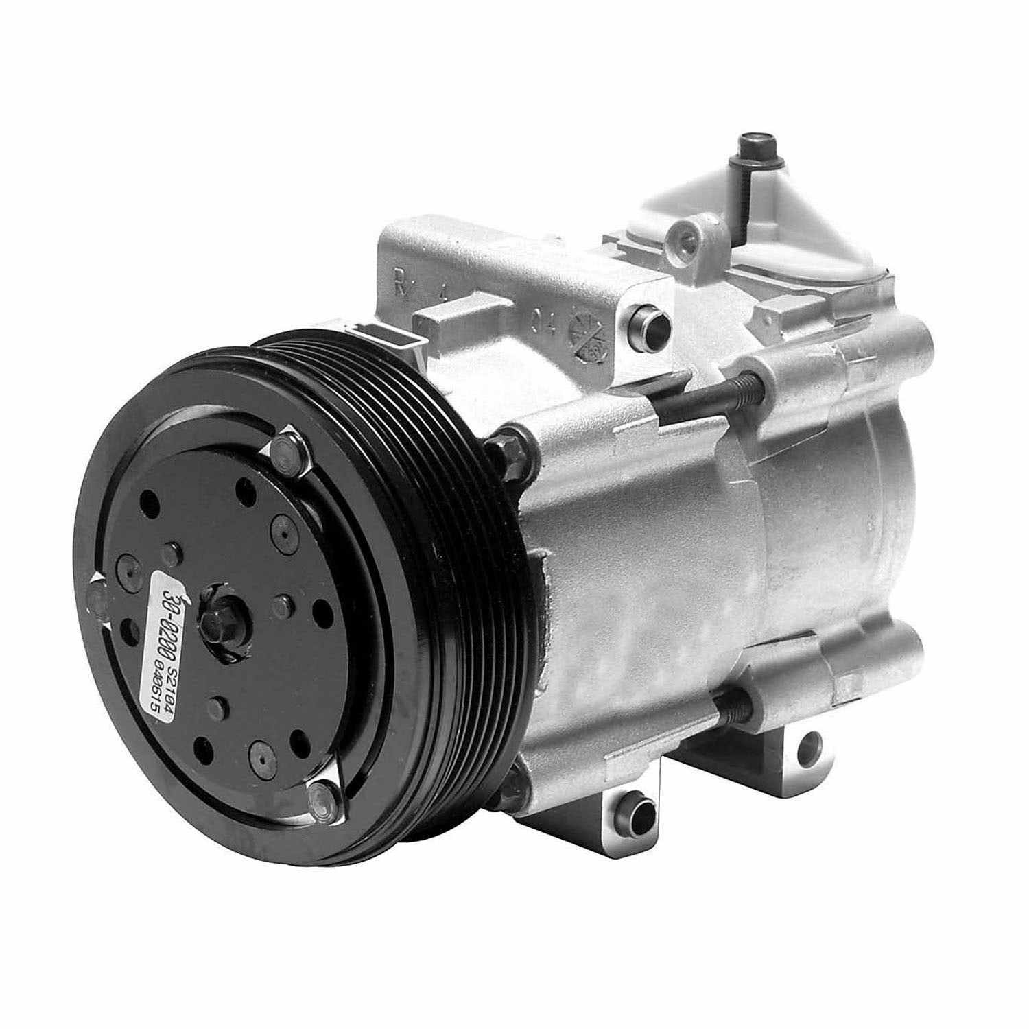 DENSO Auto Parts New A/C Compressor  top view frsport 471-8144