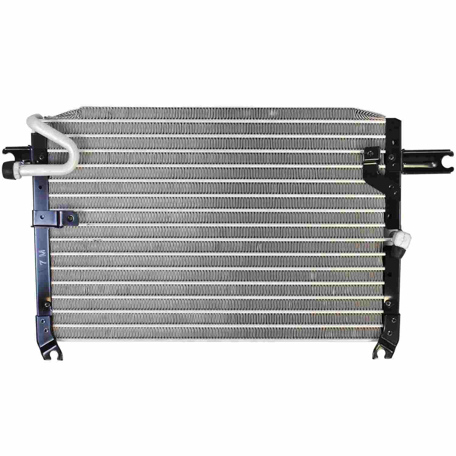 DENSO Auto Parts A/C Condenser  top view frsport 477-0142