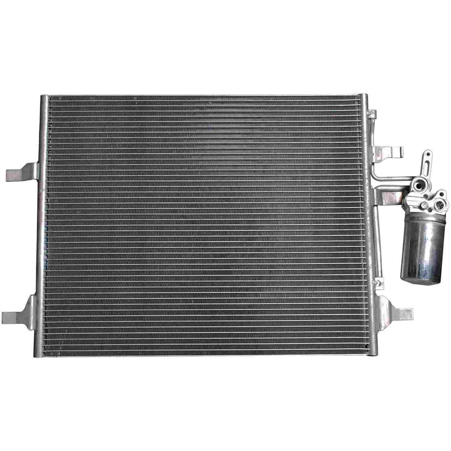 DENSO Auto Parts A/C Condenser  top view frsport 477-0756