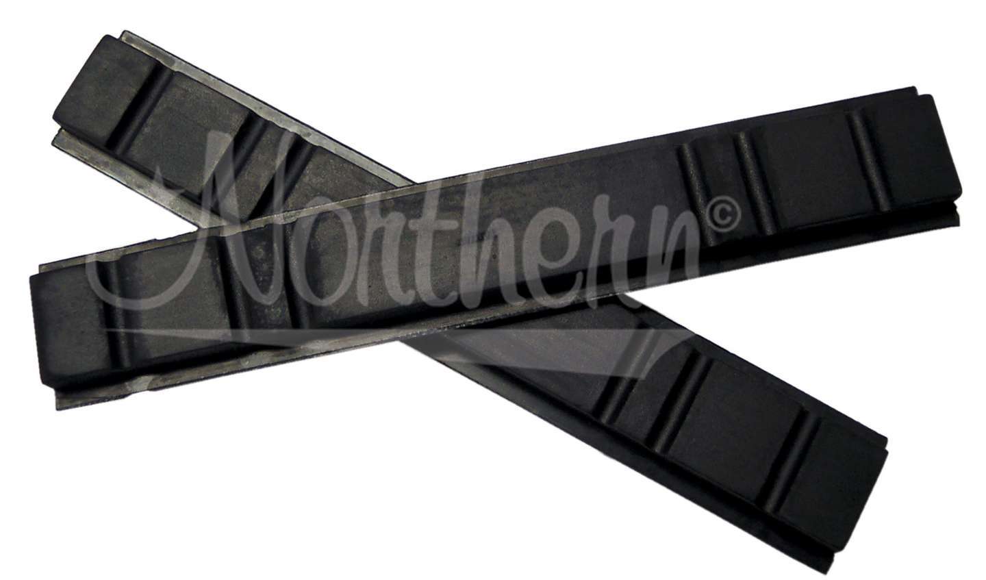 Northern Radiator GM Radiator Mount Pad Pair 6 1/2in X 1in X 3/8 NRAZ16516