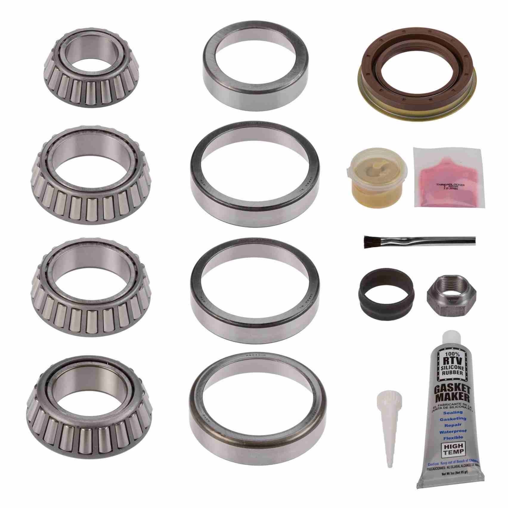 National Axle Differential Bearing and Seal Kit  top view frsport RA-304-A